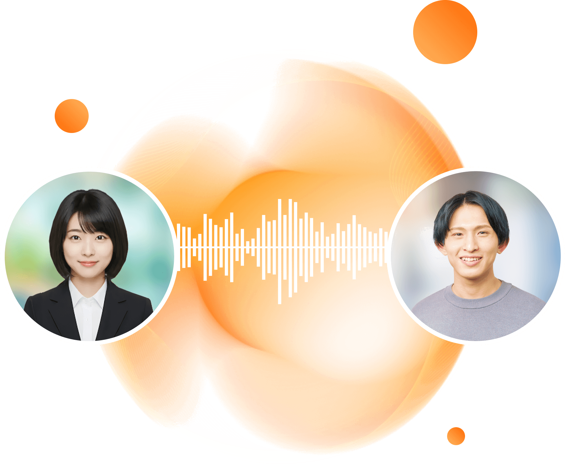 AI面接官の会話イメージ