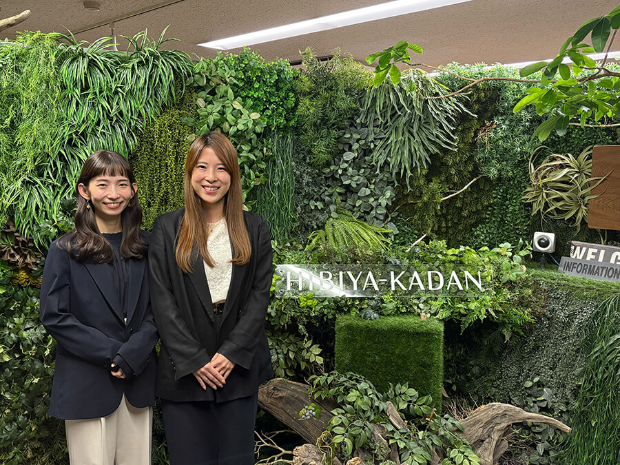 日比谷花壇さまインタビュー写真