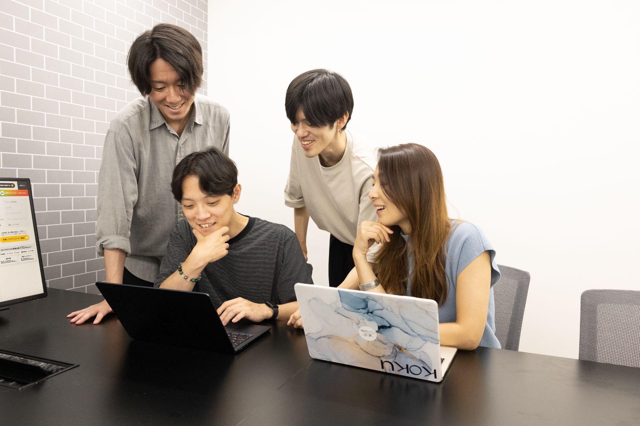 株式会社aMiさまインタビュー風景